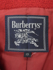 ウールセットアップ レッド