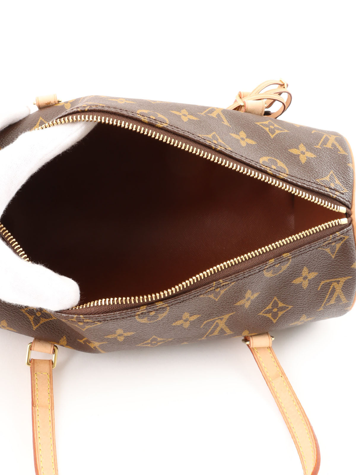 2008 Canvas Monogram Papillon 26 Brown