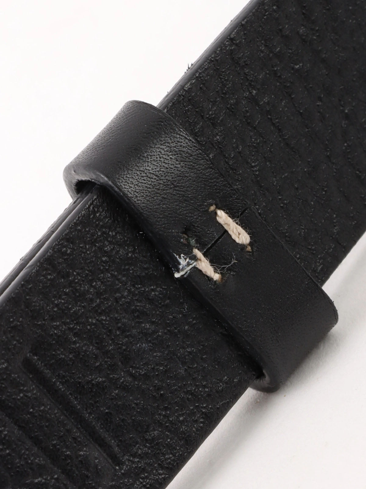 Gancini Plate Waist Bag in Black