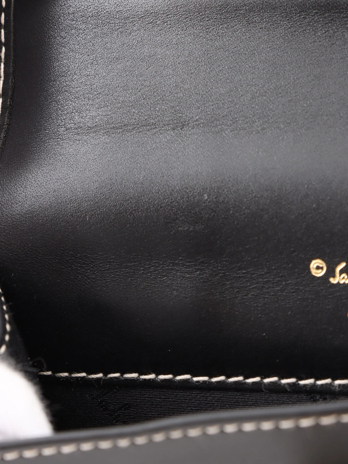 Gancini Plate Waist Bag in Black