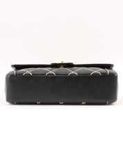 2004 Wild Stitch CC Turnlock Handbag in Black
