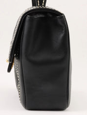 2004 Wild Stitch CC Turnlock Handbag in Black