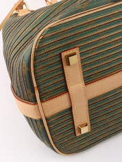 2010 Canvas Monogram Eden Neo Green/Gold