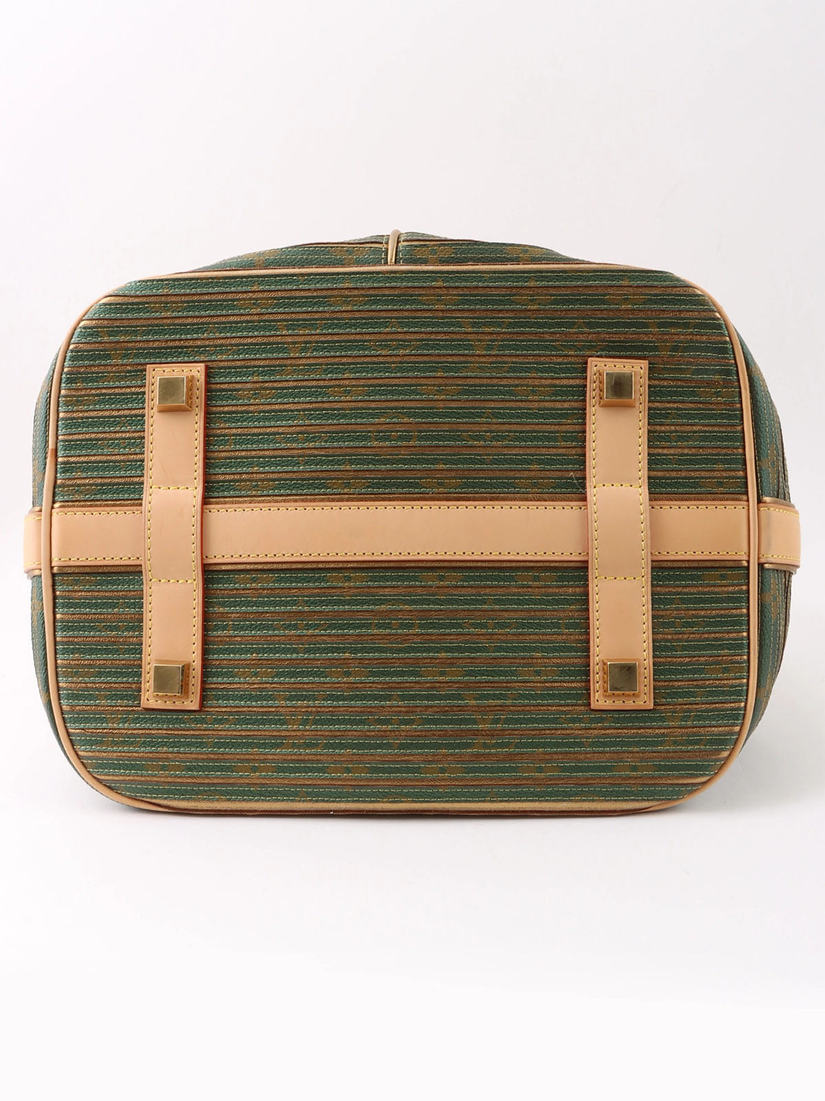 2010 Canvas Monogram Eden Neo Green/Gold
