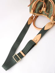 2010 Canvas Monogram Eden Neo Green/Gold
