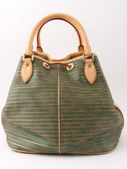 2010 Canvas Monogram Eden Neo Green/Gold
