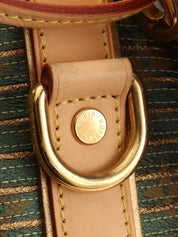 2010 Canvas Monogram Eden Neo Green/Gold