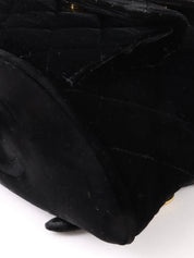 1995 Velvet Double CC Turnlock Backpack Black
