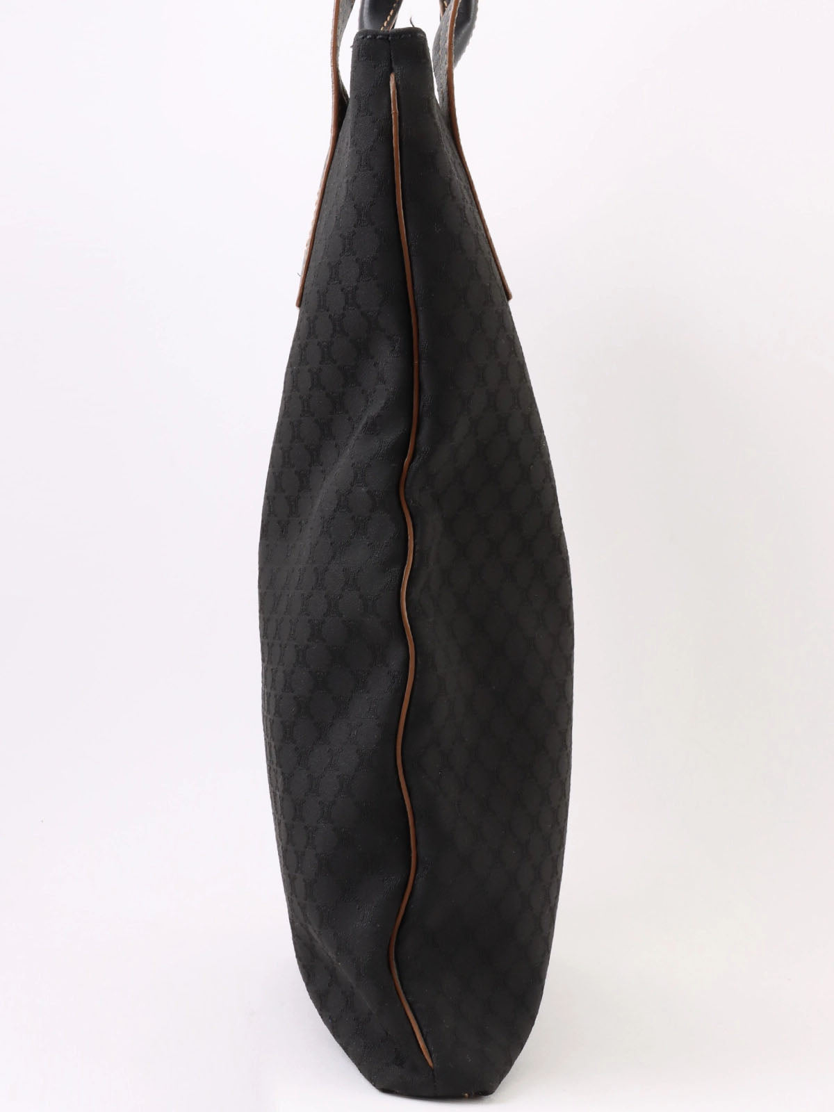 Macadam Pattern Tote Bag Black