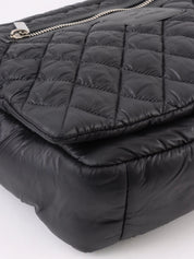 2009 Nylon Coco Cocoon Messenger Bag, Black