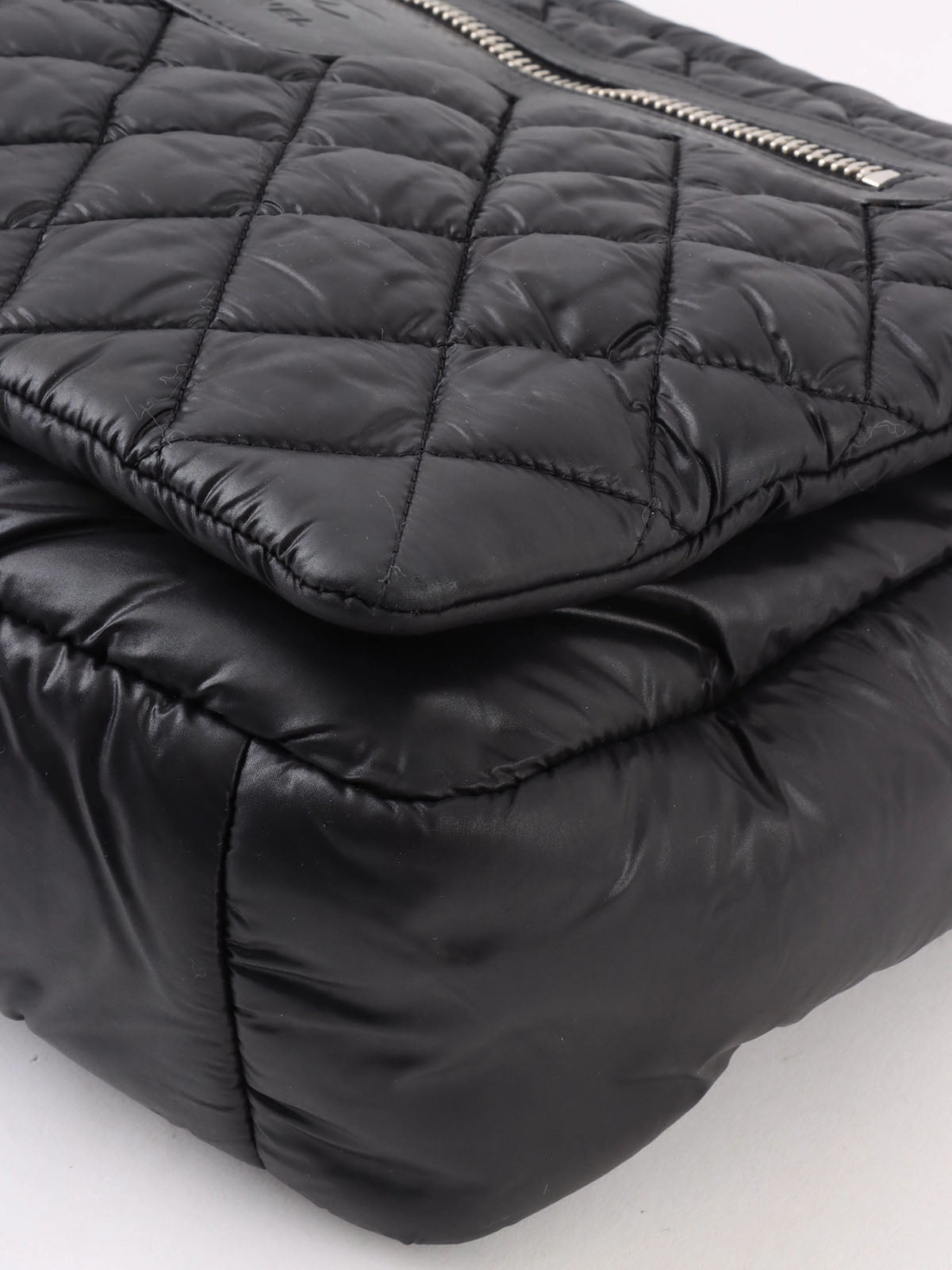 2009 Nylon Coco Cocoon Messenger Bag, Black