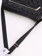 2009 Nylon Coco Cocoon Messenger Bag, Black
