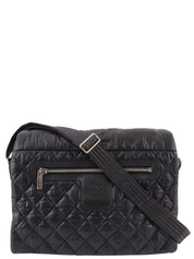 2009 Nylon Coco Cocoon Messenger Bag, Black