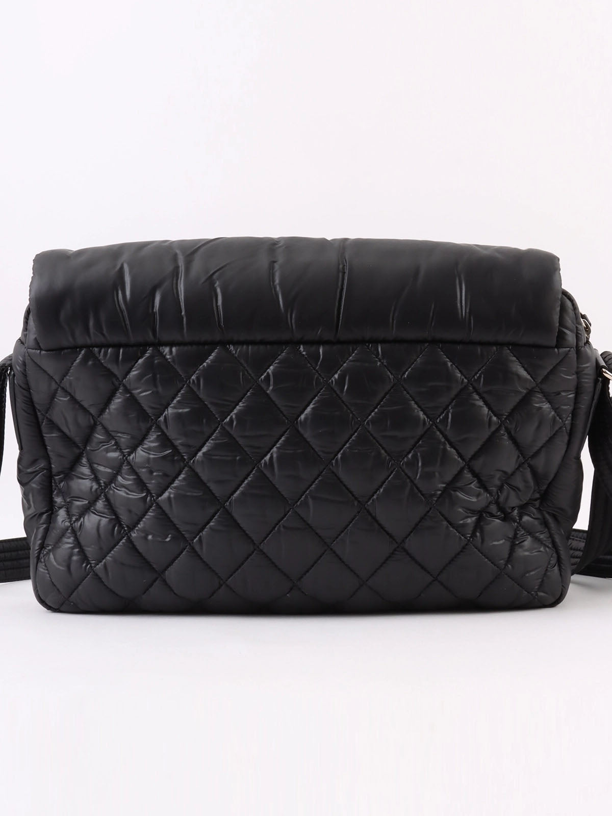 2009 Nylon Coco Cocoon Messenger Bag, Black