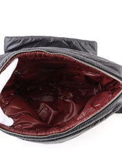 2009 Nylon Coco Cocoon Messenger Bag, Black