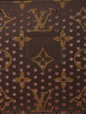 2006 Canvas Monogram Perfo Pochette Accessoires Brown/Orange