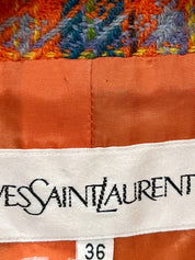 Check Pattern Set Up in Orange/Multi
