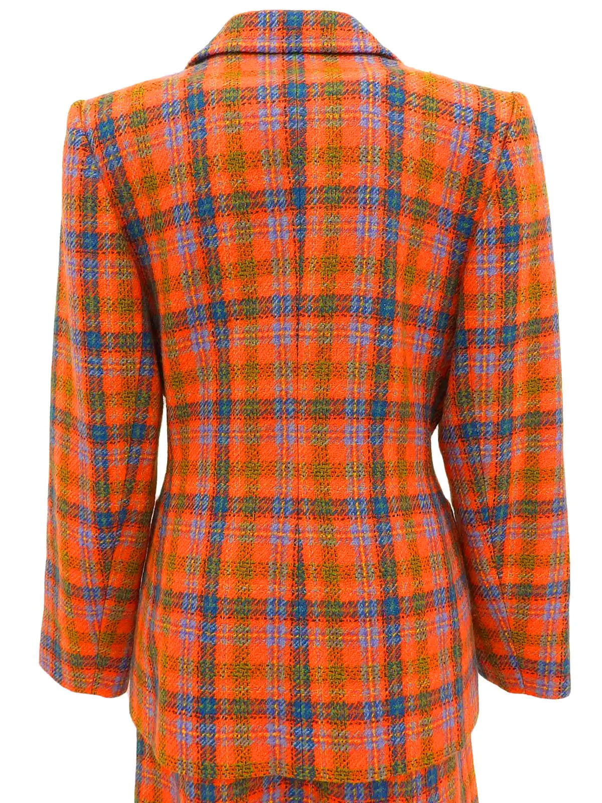 Check Pattern Set Up in Orange/Multi