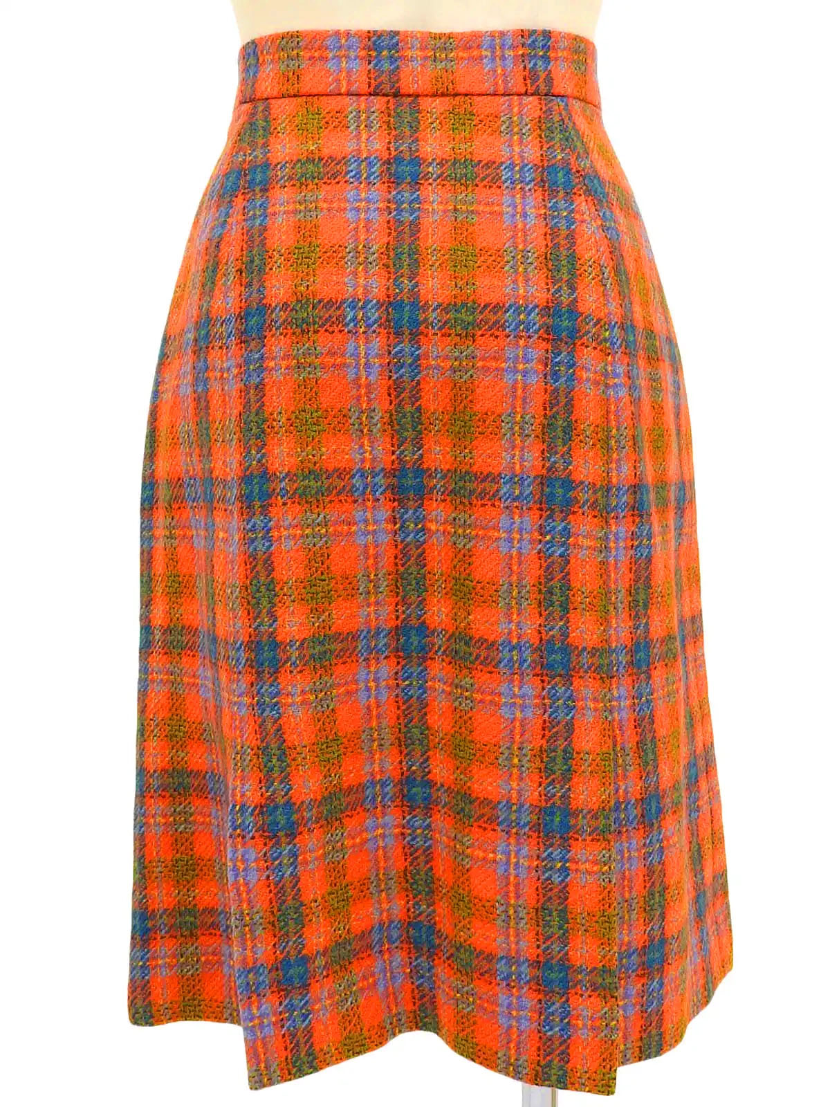 Check Pattern Set Up in Orange/Multi
