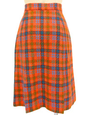 Check Pattern Set Up in Orange/Multi