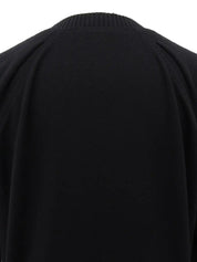 Zip cardigan in black