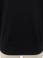 Zip cardigan in black