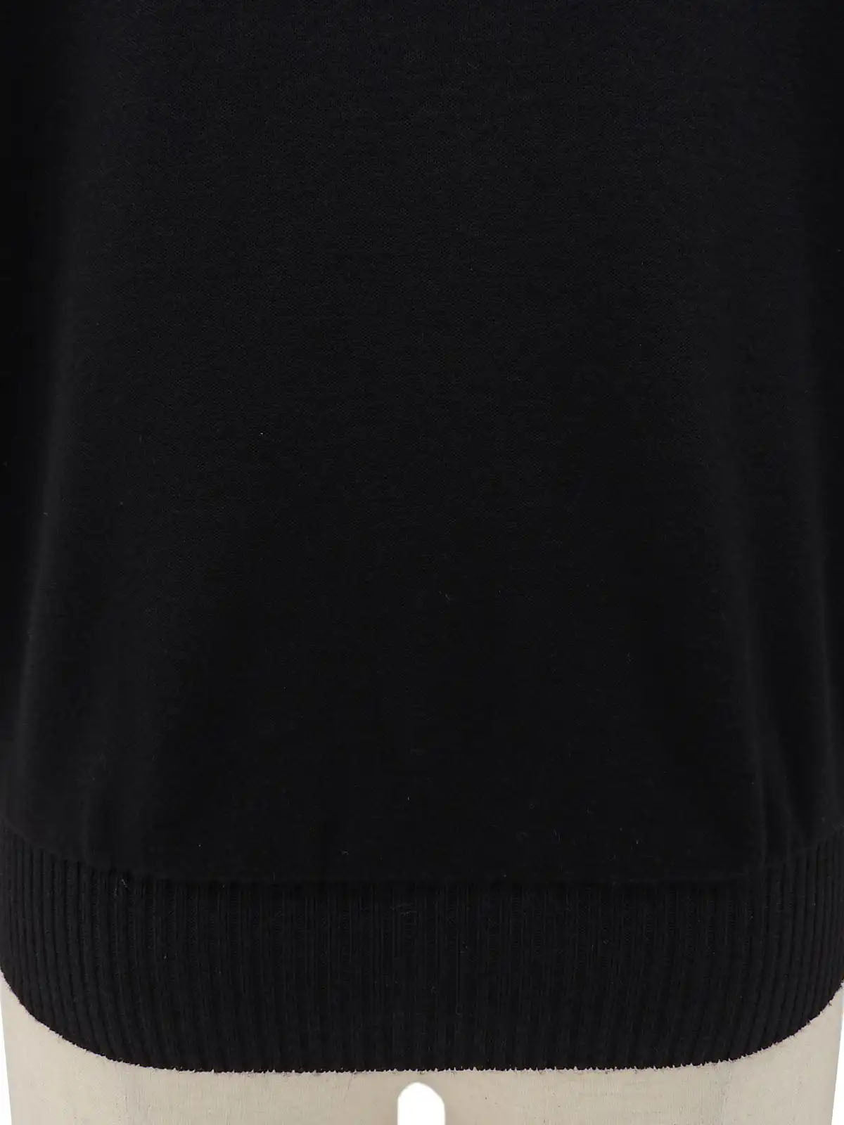 Zip cardigan in black