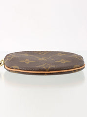 2004 Canvas Monogram Porte Monnaie Long Brown