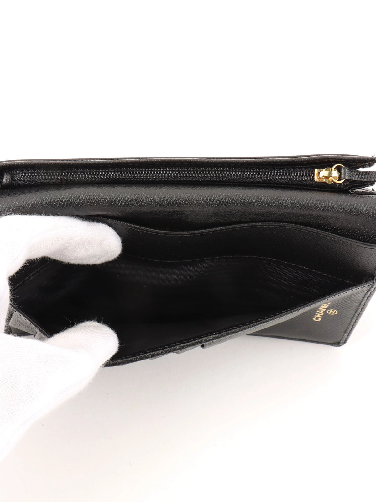 2005 CC Mark Long Wallet Black