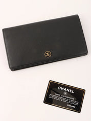 2005 CC Mark Long Wallet Black