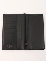 2005 CC Mark Long Wallet Black