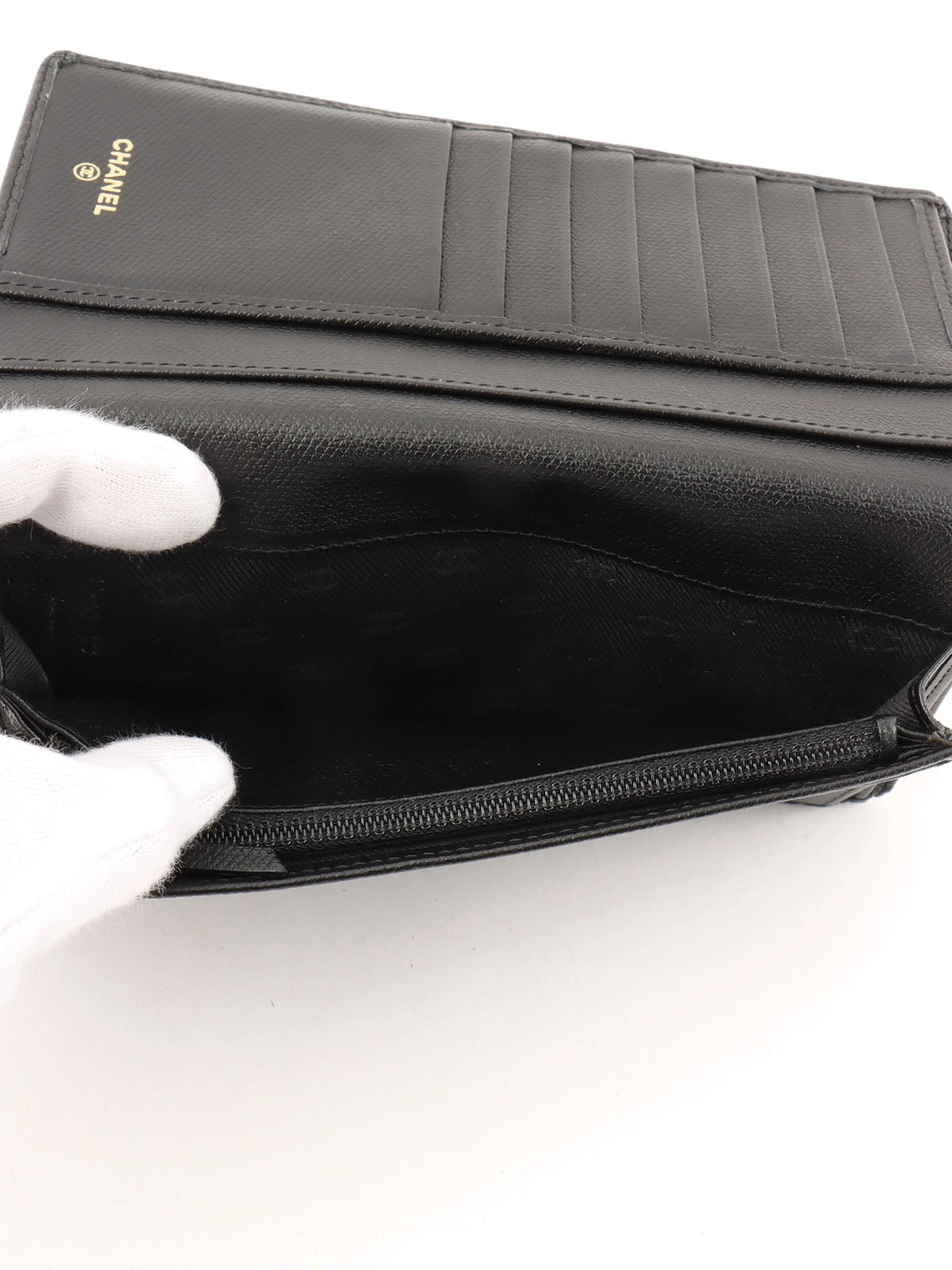 2005 CC Mark Long Wallet Black