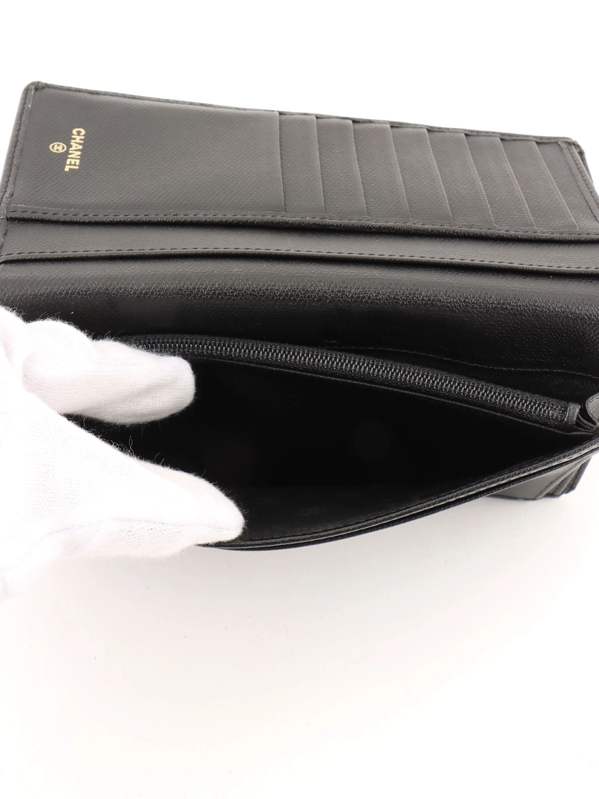 2005 CC Mark Long Wallet Black