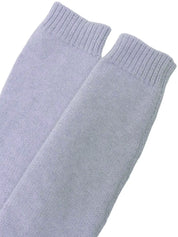 2004年製 カシミアCCマークボタンハイネックニットセーター ラベンダー