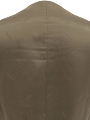 Check Pattern Vest Khaki