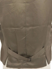 Check Pattern Vest Khaki