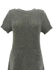 2009年製 CCマークニットワンピース グレー