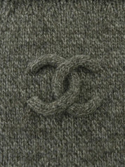 2009年製 CCマークニットワンピース グレー