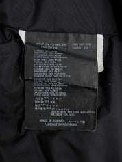 Logo Emblem Down Vest Black