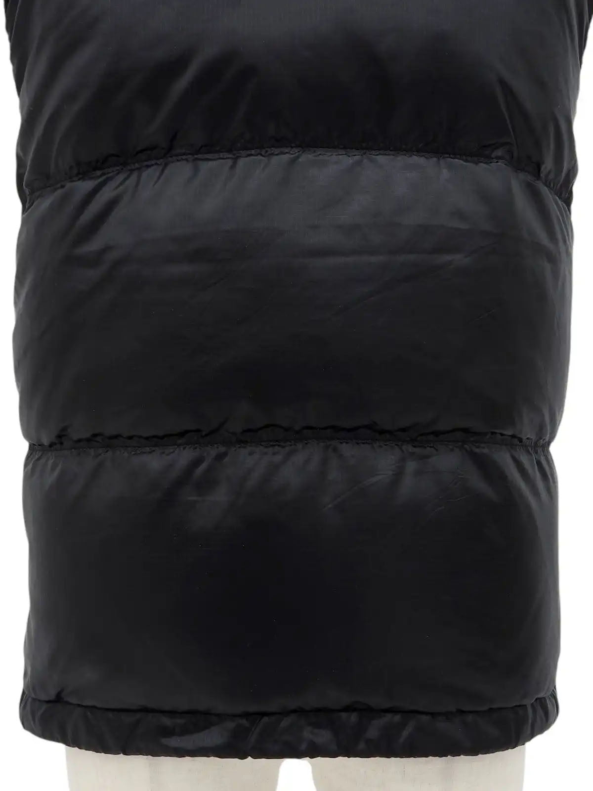 Logo Emblem Down Vest Black