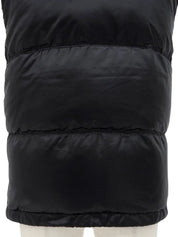 Logo Emblem Down Vest Black