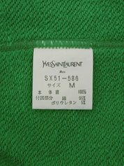 ロゴ刺繍ロングスリーブスウェット　グリーン