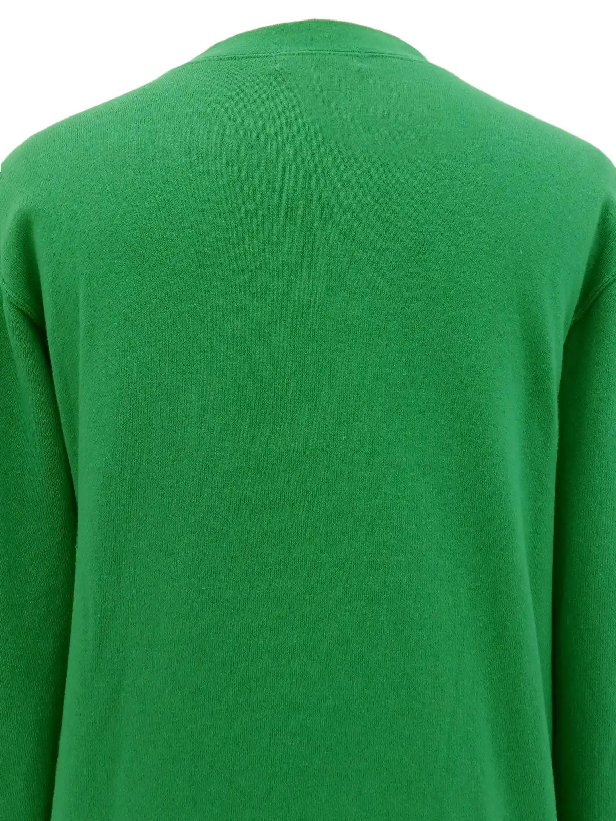 ロゴ刺繍ロングスリーブスウェット　グリーン