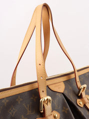 2010 Canvas Monogram Palermo GM Brown