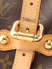 2010 Canvas Monogram Palermo GM Brown