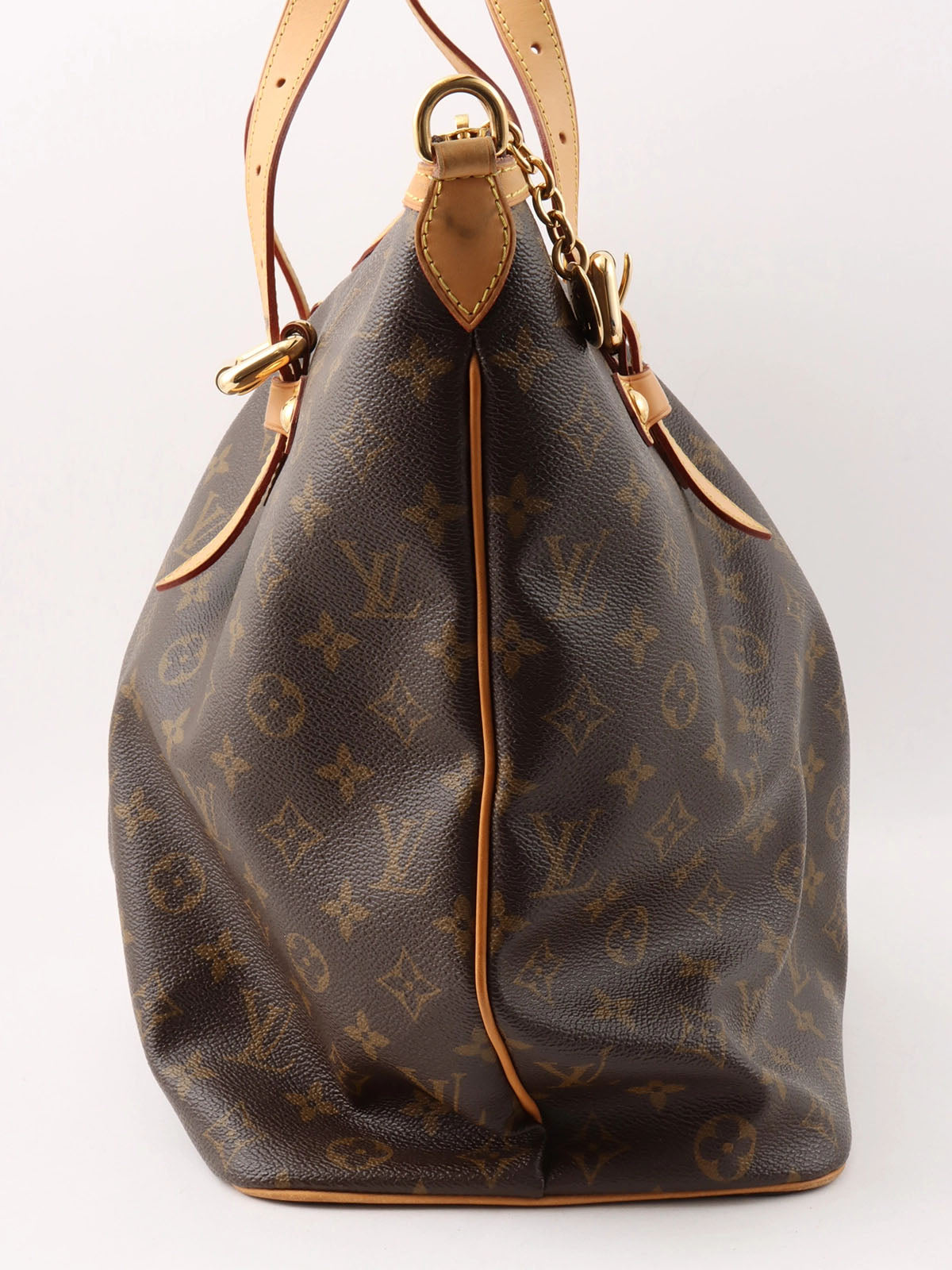 2010 Canvas Monogram Palermo GM Brown
