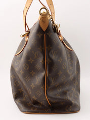 2010 Canvas Monogram Palermo GM Brown