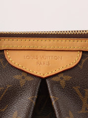 2010 Canvas Monogram Palermo GM Brown