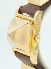 メドールウォッチ ブラウン/ゴールド