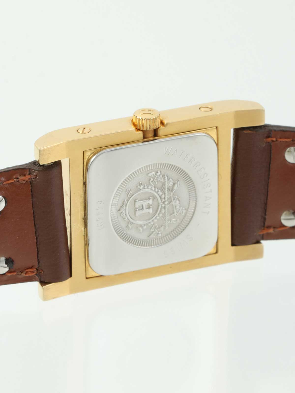 メドールウォッチ ブラウン/ゴールド